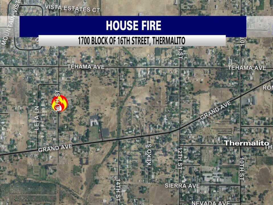2 people safely escape house fire in Thermalito