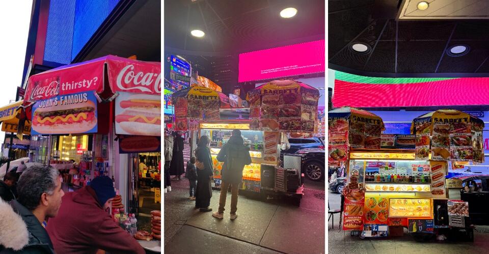 Times Square Has Been Lining Up At John’s Famous Hot Dogs For A Round ...