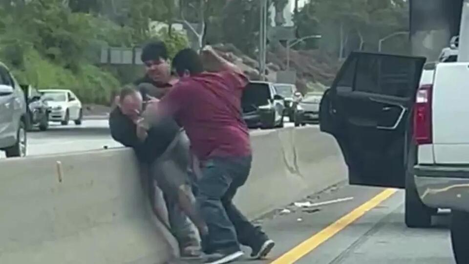 Road rage fight on Santa Monica Freeway - NewsBreak