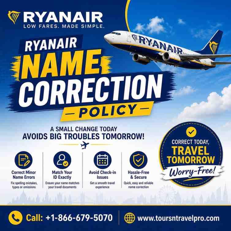 Made a Mistake on Your Ryanair Ticket Name? Here's How to Fix It ...