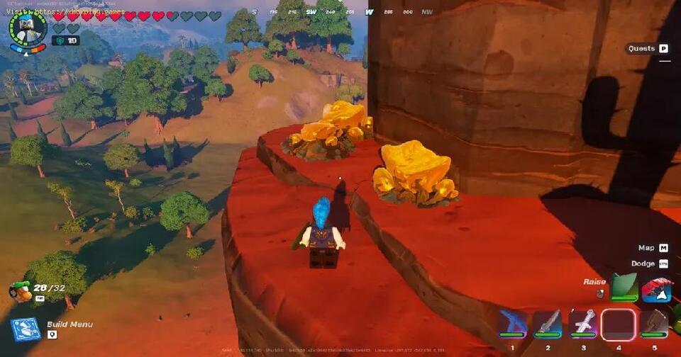 How to get Red Rocks in LEGO Fortnite - NewsBreak