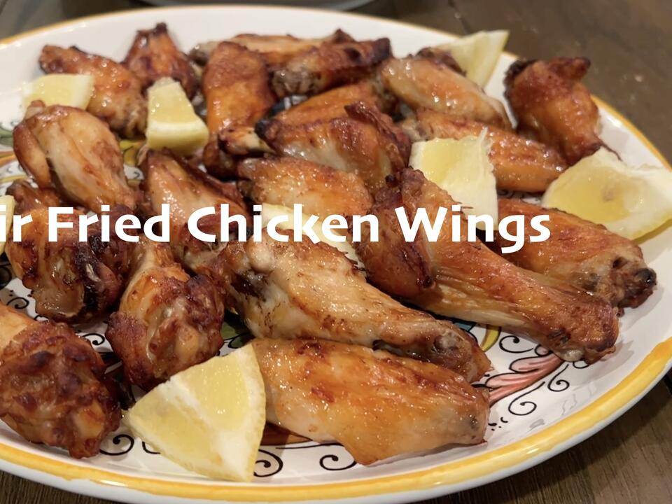 Airfried chicken wings Backyard Edible Garden NewsBreak Original