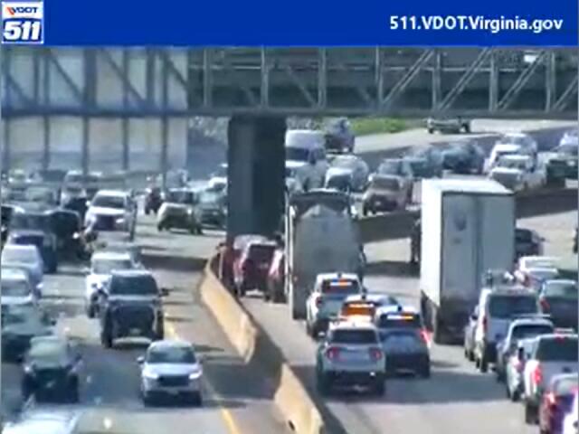 Traffic clears after multi-vehicle crash on I-95 North in Richmond ...