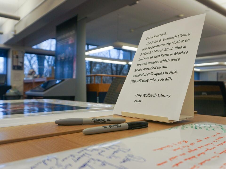 Harvard Center for Astrophysics to Close Wolbach Library Due to