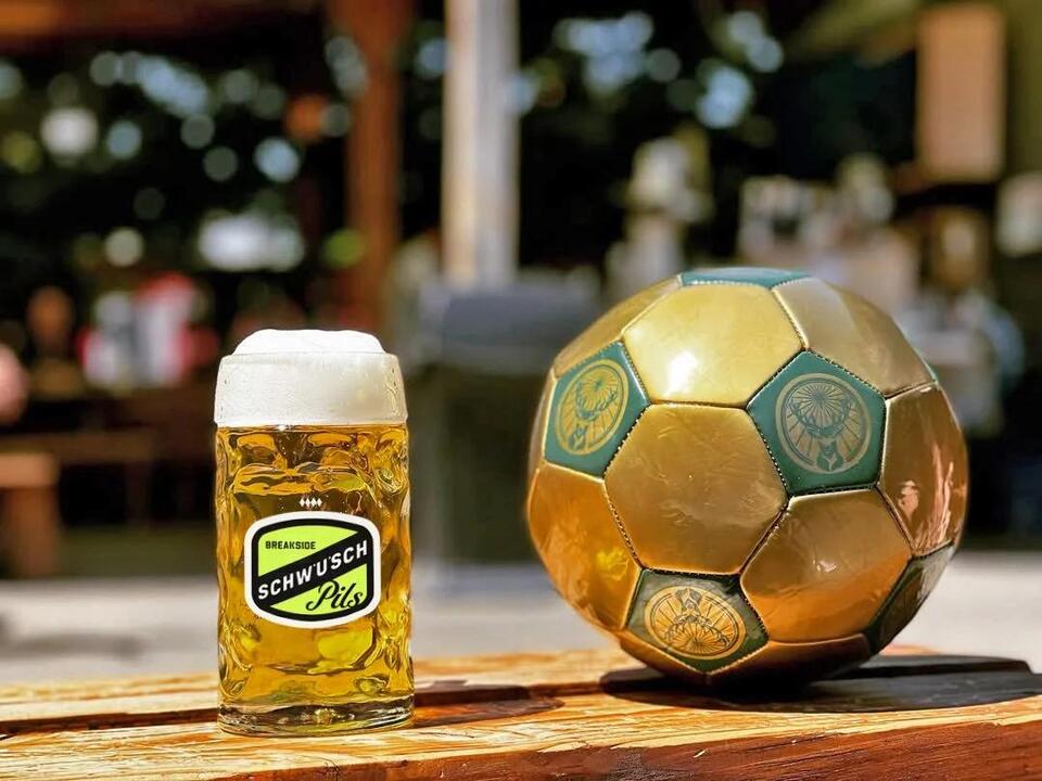 Prost! & Breakside debut Schwüsch Pils for “Summer of Soccer” events with Nike