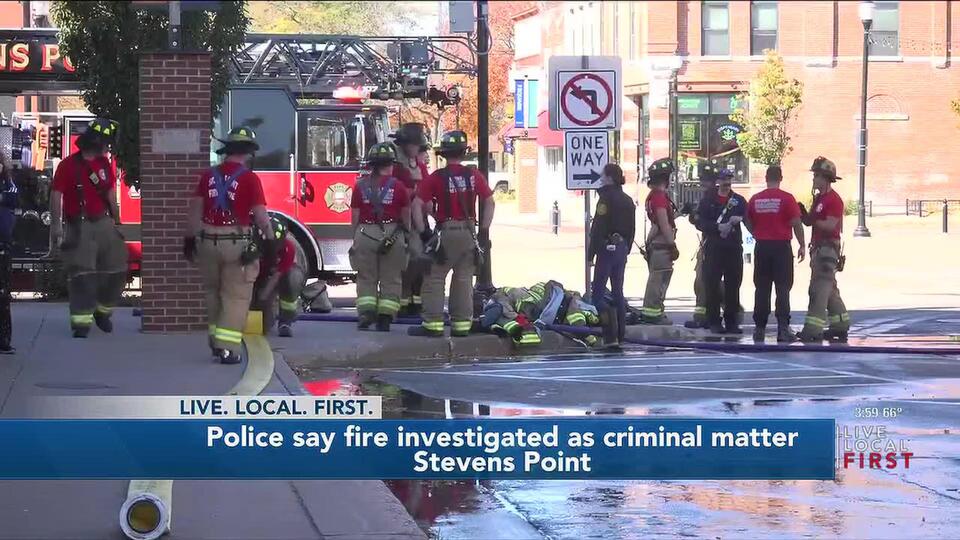 Police investigating Stevens Point fire that sent 1 person to hospital ...