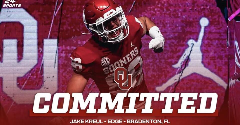 COMMIT: Oklahoma lands elite 2026 edge Jake Kreul - NewsBreak