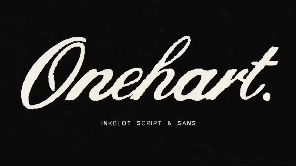 Onehart Script and Sans Font Duo by The Branded Quotes: Where Raw ...