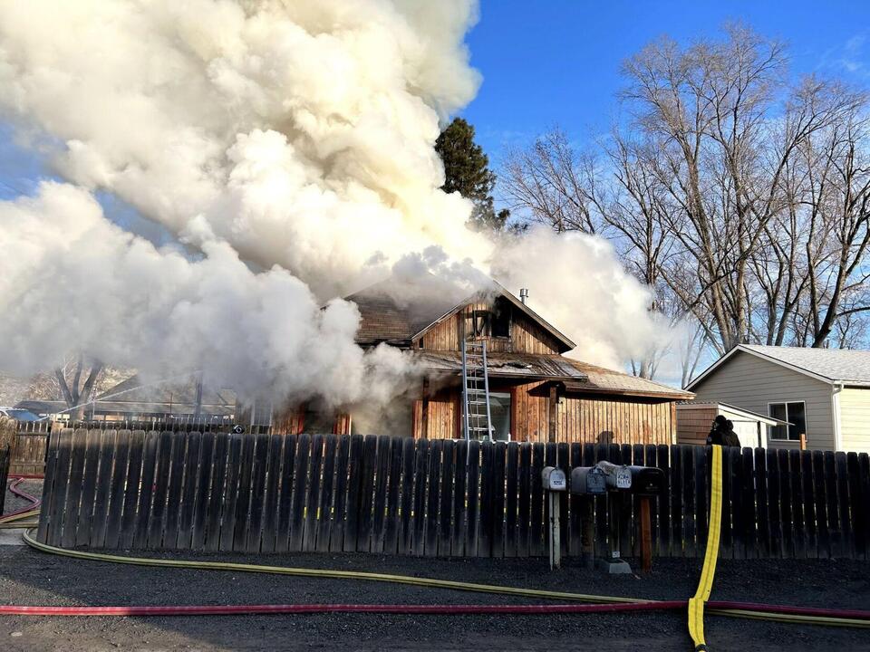 Three people in Pendleton displaced after a fire destroys their home ...