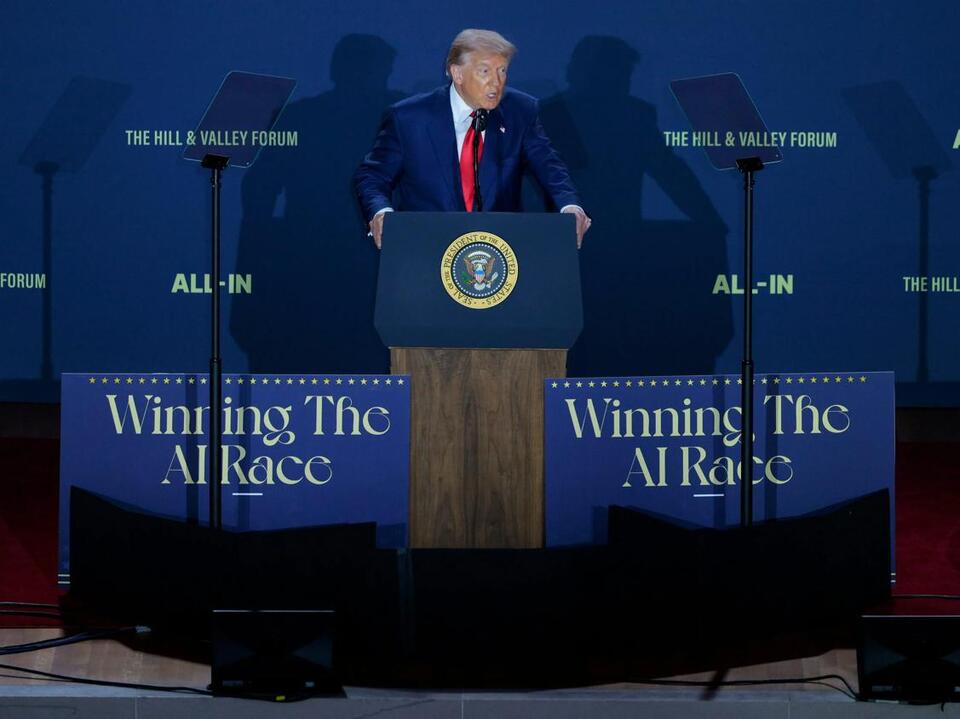 Trump says you're an 'enemy' of the White House if you don't support his AI rebrand