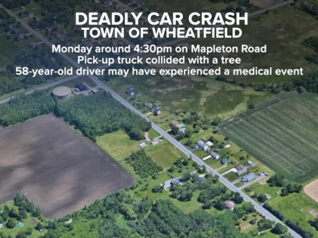 Man killed in one-vehicle crash in Wheatfield - NewsBreak