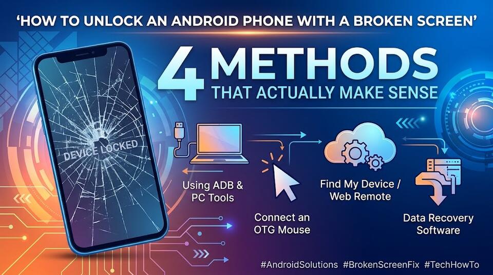How To Unlock An Android Phone With A Broken Screen: 4 Methods That ...