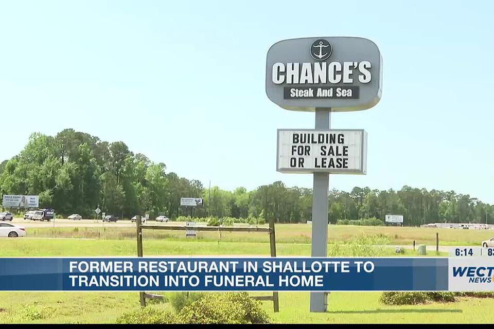 Former restaurant in Shallotte to transition into funeral home - NewsBreak