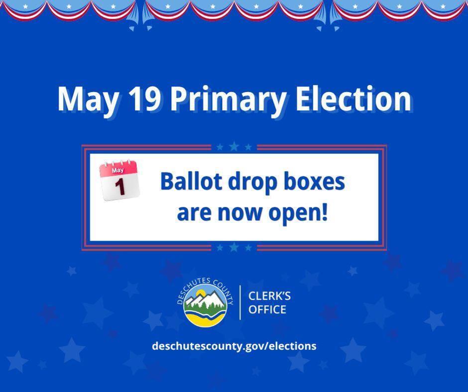 Deschutes ballot drop sites now open for Election Day - NewsBreak