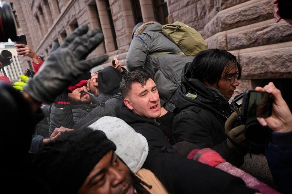 Pardoned Jan 6 rioter Jake Lang arrested in Minneapolis for vandalism ...