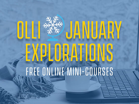 January Explorations free OLLI mini-courses