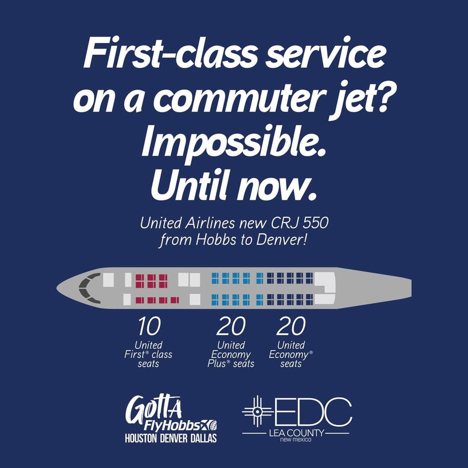 First-class flights from Hobbs to Denver on United - NewsBreak