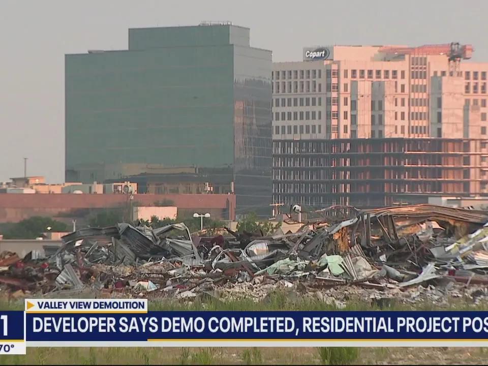 Valley View mall demolition finally complete