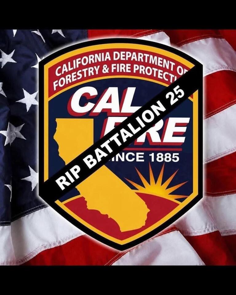 CAL FIRE mourns Battalion Chief Brian Wright - NewsBreak