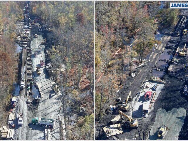 New photos show progress in Virginia coal train derailment cleanup ...