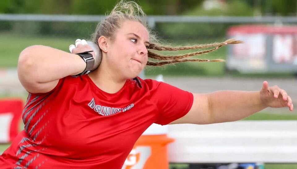 Norwayne thrower Bittinger builds toward state