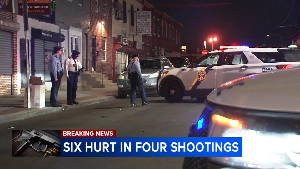 6 hurt in 4 separate Philadelphia shootings hours after DA touts ...