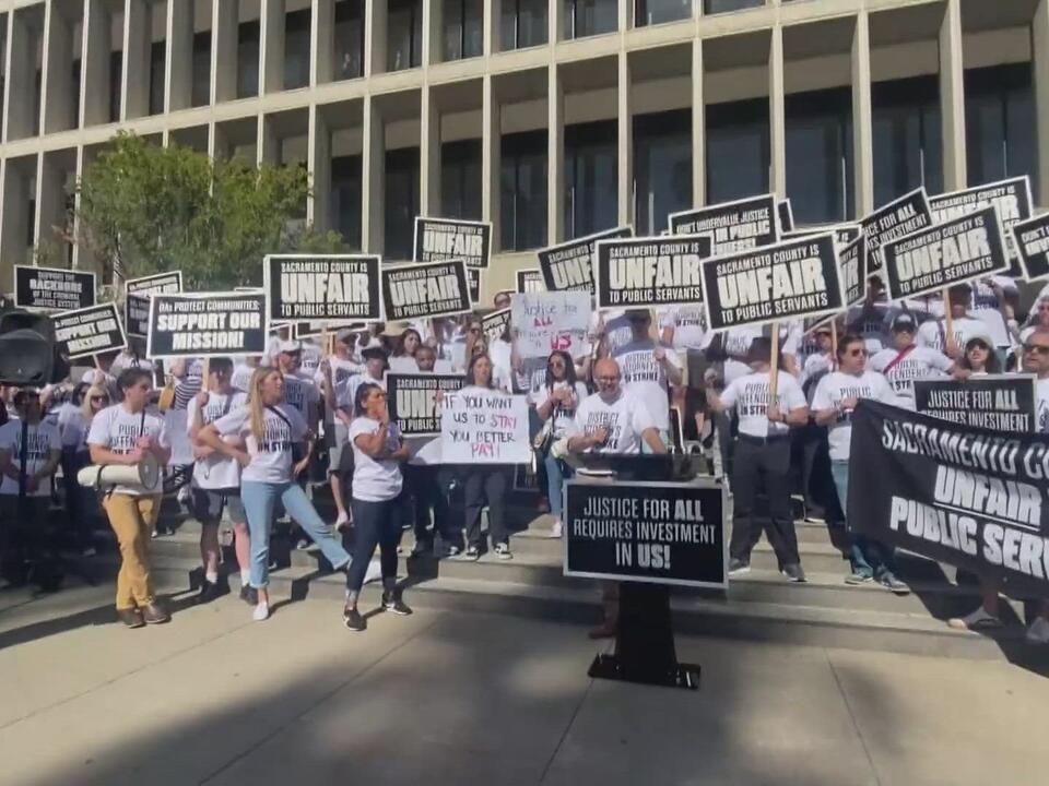 Hundreds of Sacramento County attorneys on strike. Here's what they're