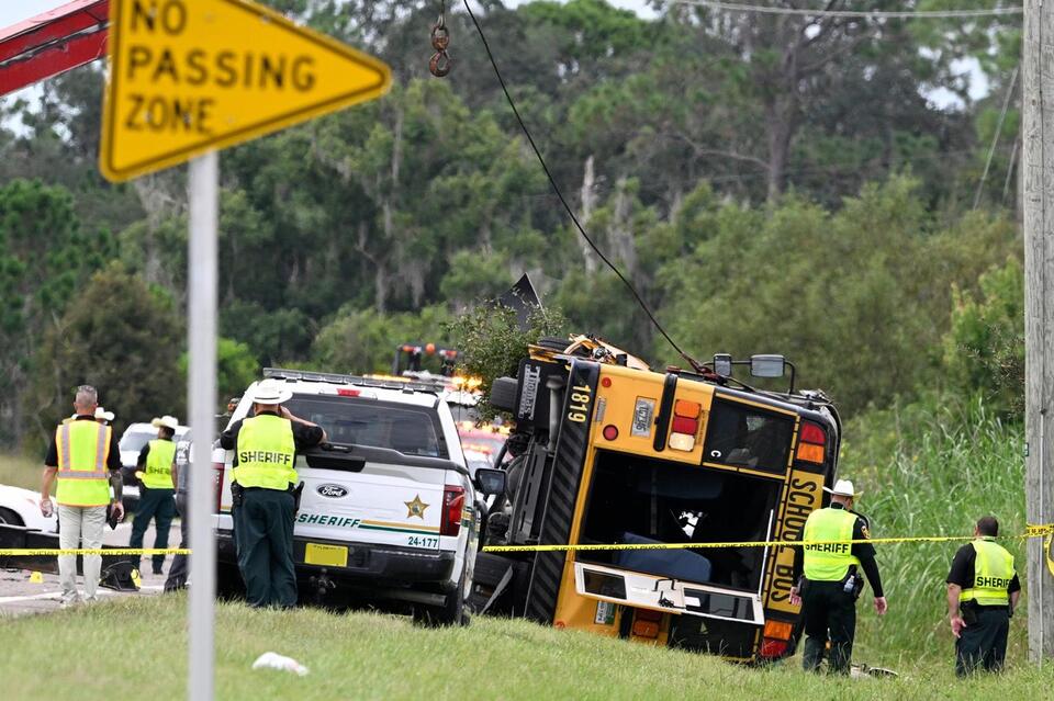 2 dead, multiple injured in school bus crash with children on board ...
