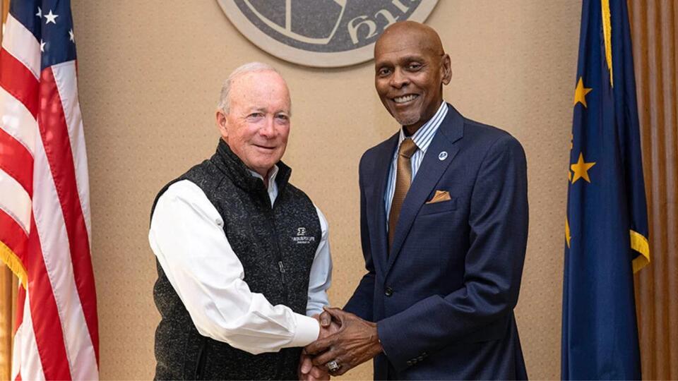 Benefactor Roland G. Parrish donates $42 million to name new Daniels ...