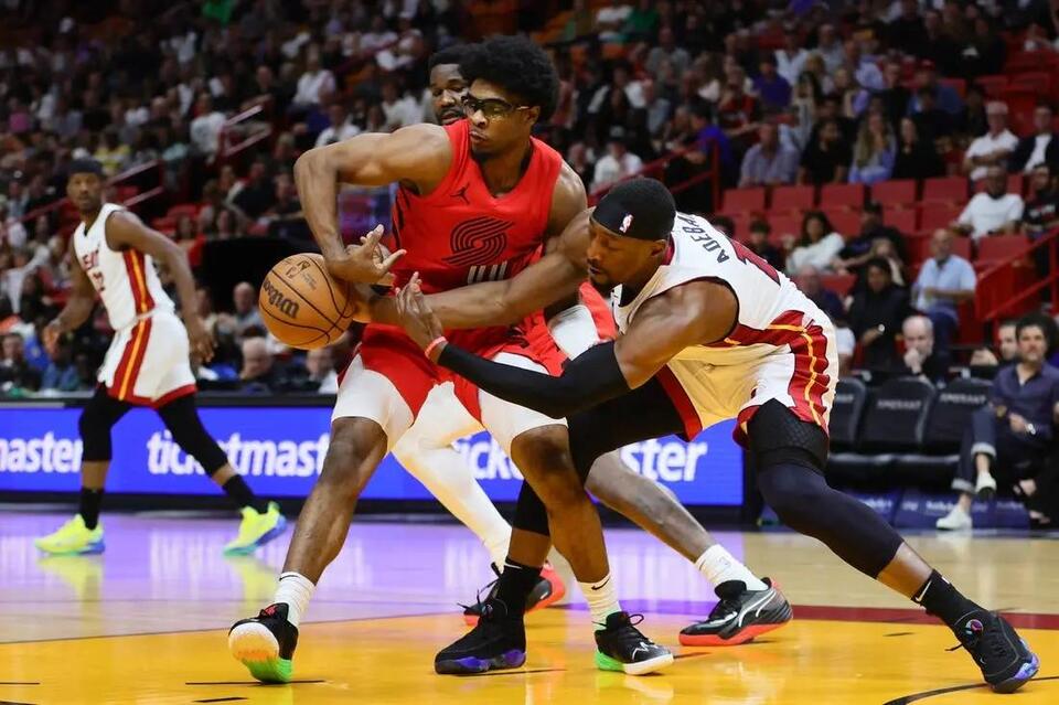 Heat set team record with 60-point rout of Blazers - NewsBreak