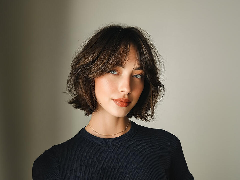 25 Best Short Bob Haircuts with Curtain Bangs That Flatter Every Face in 2026