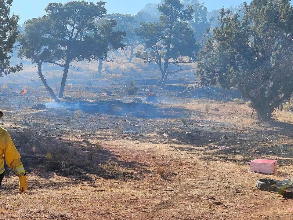 Weekend of 'way too many fires' leads to stress over southern Utah fire