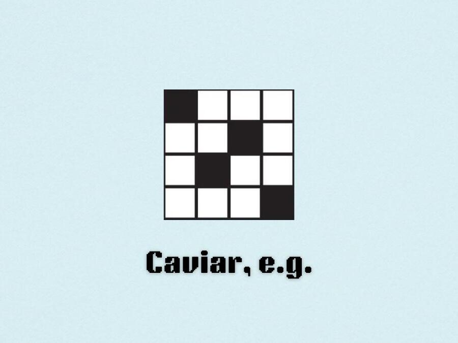 ‘Caviar, e.g.’ NYT Mini Crossword clue answer and hints
