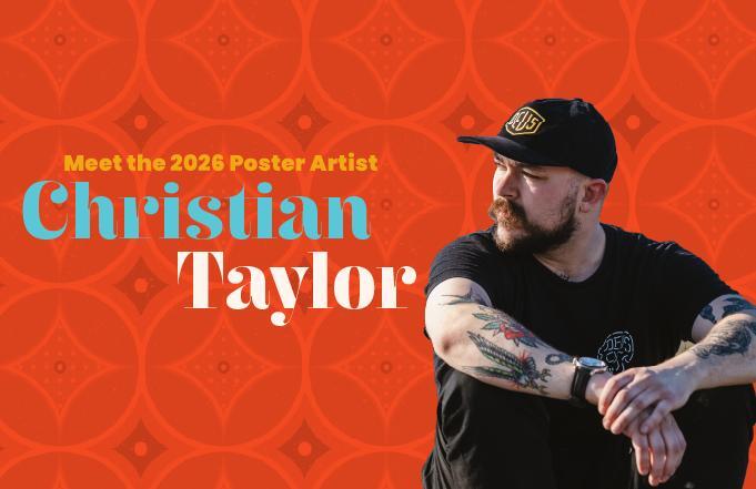 Meet Christian Taylor, 2026 Richmond Folk Festival Poster Artist ...
