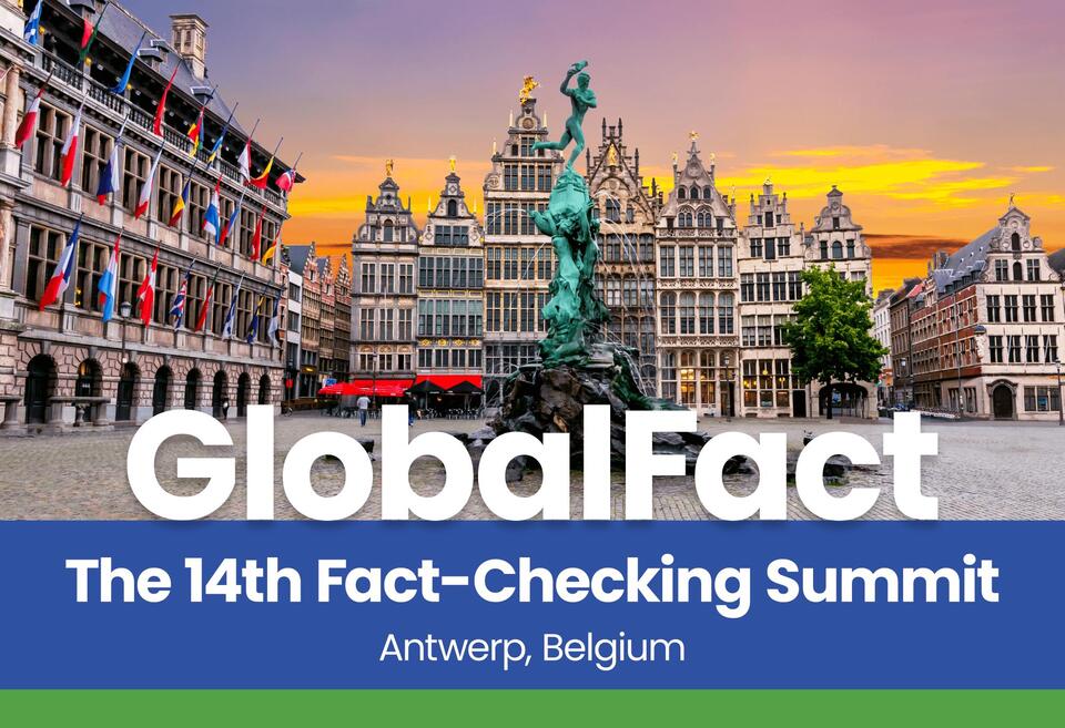 World’s fact-checkers to meet in Antwerp, Belgium, for GlobalFact 2027 ...