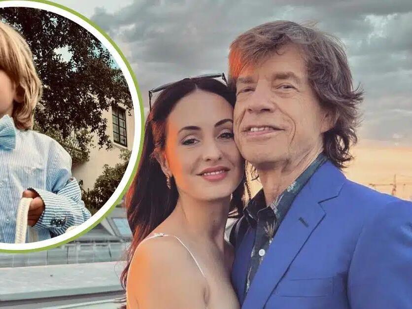 Mick Jagger And Girlfriend Melanie Hamrick Show Off Adorable 7YearOld