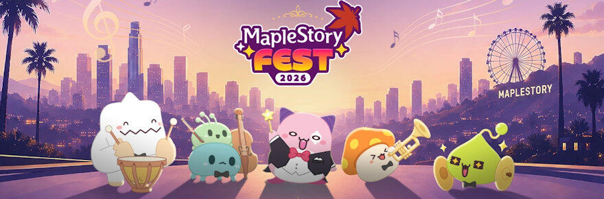 Nexon will host MapleStory Fest 2026 in LA on October 17 – tix go on sale Thursday