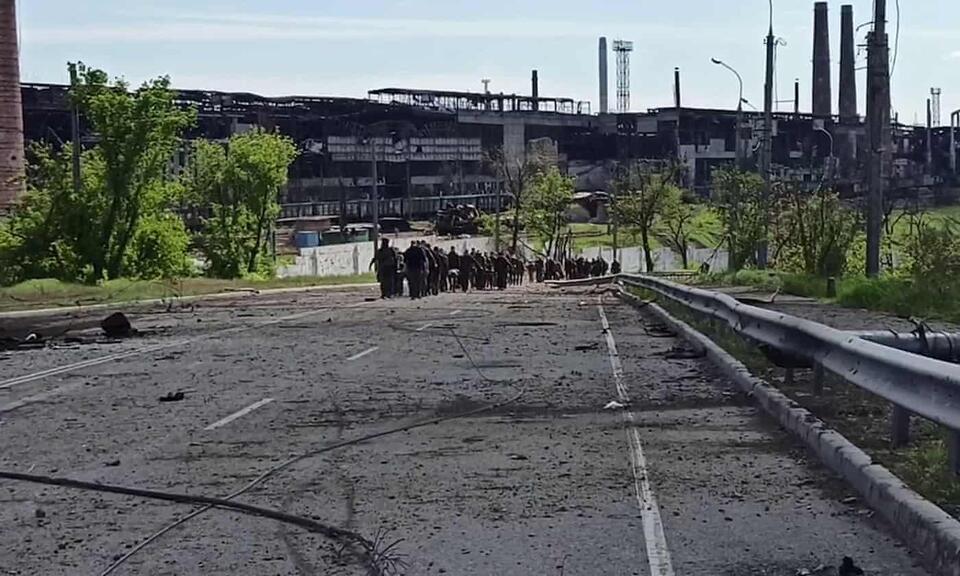 Russia says 900 Ukrainian troops sent to prison colony from Mariupol - NewsBreak