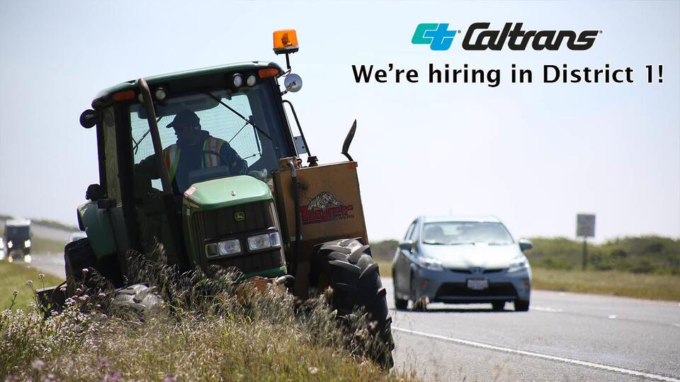 Caltrans hiring Equipment Operator II in Eureka - NewsBreak