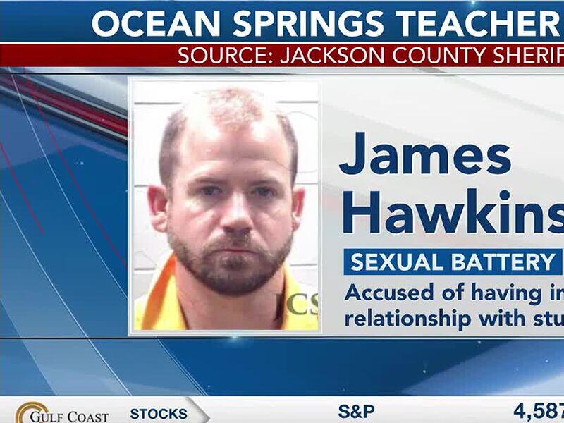 Ocean Springs teacher arrested, accused of having inappropriate