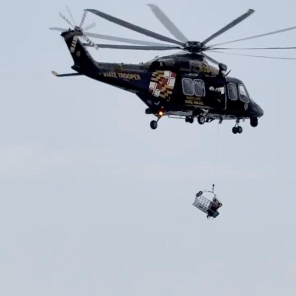 Helicopter Hoists Injured Hiker 125 Feet Off Cliff In Washington County ...