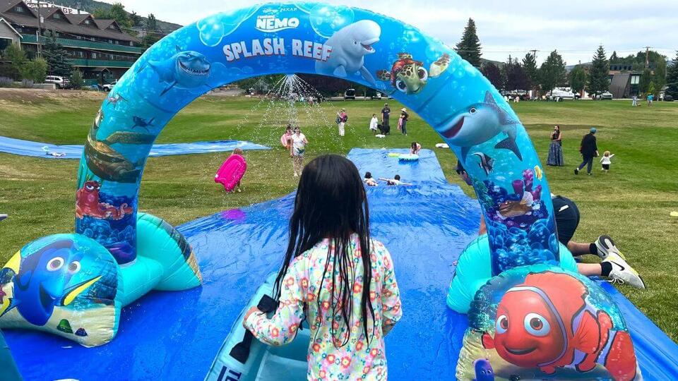 SNAPPED: Summer Slide Party features giant slip ‘n slides at Park City ...