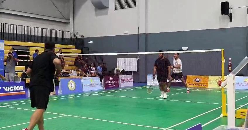 Day 3 of the Crowne Plaza Oceania Masters in Paradise is in full swing at the Gilbert C. Ada Gymnasium. Check out this exciting rally from the men's doubles showdown between Tropical Birdies and the NMI Shutter Squad.