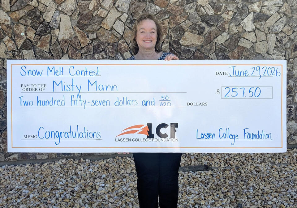 Lassen College Foundation Announces 2026 Diamond Mountain Snow Melt Contest Winner