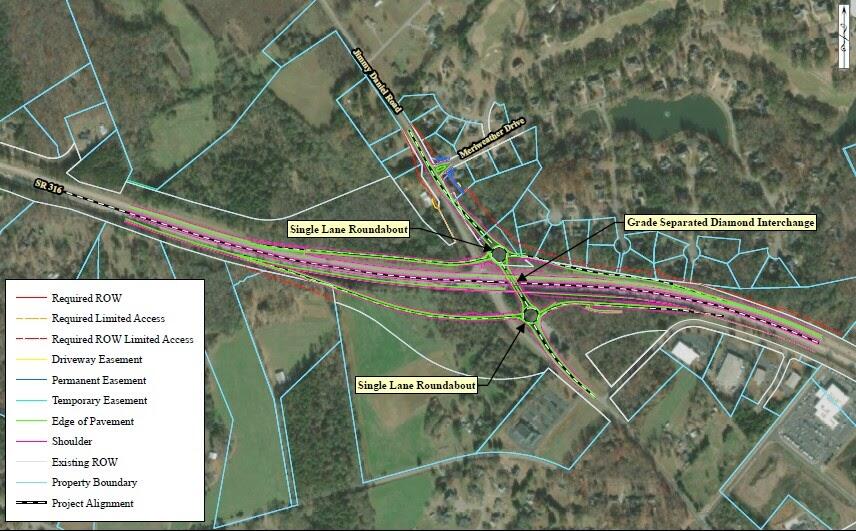 GDOT Proposing To Fully Close Jimmy Daniell Road Interchange With SR ...