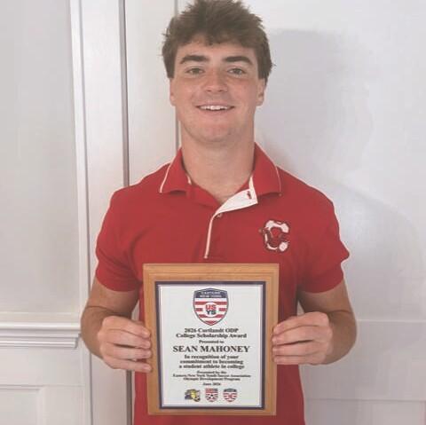 CORTLANDT ODP SCHOLARSHIP: Baldwin, N.Y.’s Mahoney earns it