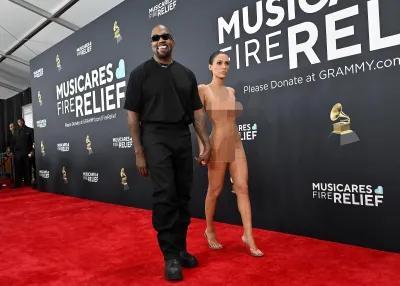 Kanye West Reveals Bianca Censori's Grammys 'Invisible Dress' Was Tailored  6 Times: 'Magic' - NewsBreak
