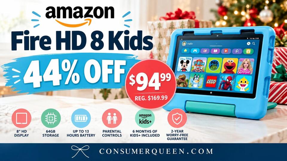 Fire HD 8 Kids Kids Tablet Deal: Just $94.99 (44% Off!) - NewsBreak