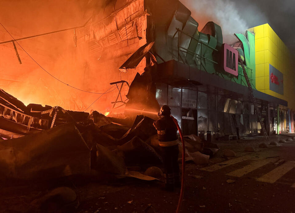 Russian missiles pound Kyiv as Moscow says over 800 Ukrainian drones ...
