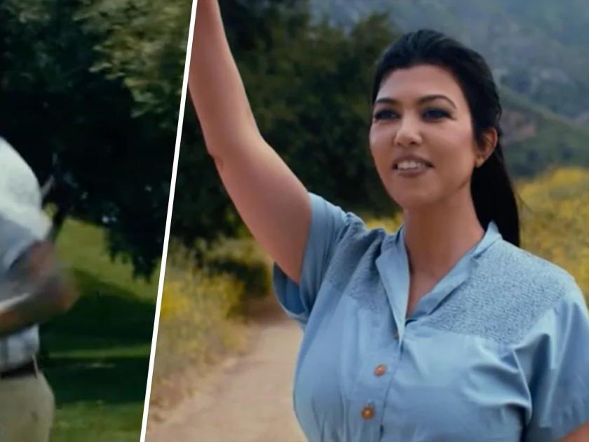 Travis Barker and Kourtney Kardashian recreate ‘Forrest Gump’ scenes(02)